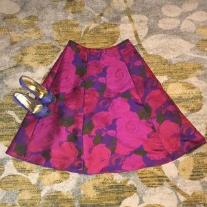 Adriana Papell A-line Tea length skirt